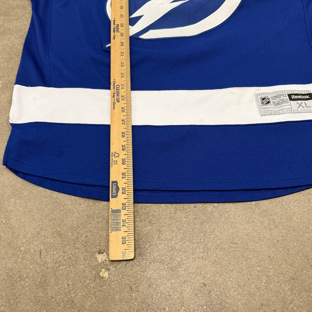 Reebok NHL Tampa Bay Lightning Steven Stamkos #91 Blue Hockey Jersey XL Men - Picture 8 of 8